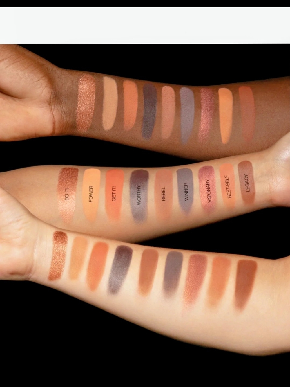 Huda Beauty Empowered Eyeshadow Palette - Warm Neutrals & Gold - Picture 2 of 6